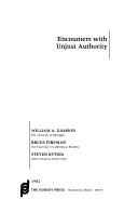 Cover of: Encounters with unjust authority by William A. Gamson