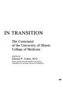 Cover of: Medicine in transition by edited by Edward P. Cohen.