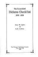 Cover of: The cumulated Dickens checklist, 1970-1979