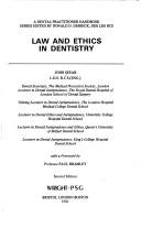 Law and ethics in dentistry by John Seear