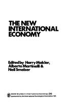 Cover of: The New international economy
