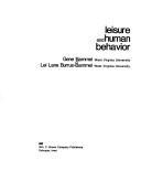 Leisure and human behavior by Gene Bammel