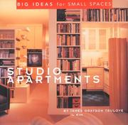 Cover of: Studio Apartments: Big Ideas for Small Spaces