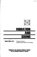 Cover of: Vibration and sound | Philip McCord Morse