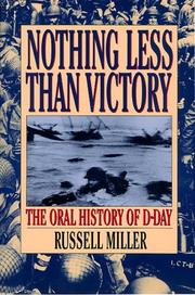 Cover of: Nothing Less Than Victory by Russell Miller