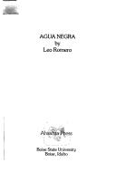 Cover of: Agua Negra