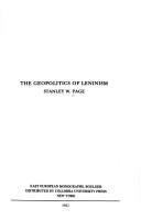 The geopolitics of Leninism