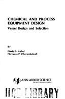 Chemical andprocess equipment design by David Azbel