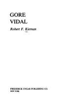 Cover of: Gore Vidal by Robert F. Kiernan