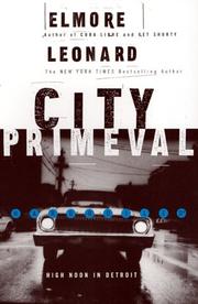 Cover of: City primeval by Elmore Leonard