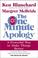 Cover of: The one minute apology