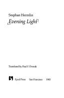 Cover of: Evening light