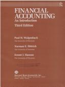 Cover of: Financial accounting by Paul Henry Walgenbach
