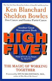 Cover of: High Five! The Magic of Working Together by Ken Blanchard, Sheldon Bowles