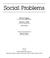 Cover of: Social problems