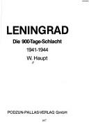 Cover of: Leningrad: die 900-Tage-Schlacht, 1941-1944