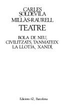 Cover of: Teatre by Carles Soldevila