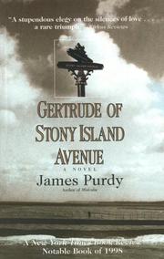 Cover of: Gertrude of Stony Island Avenue by James Purdy - undifferentiated