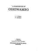 Cover of: A handbook of Oshiwambo