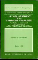 Cover of: Le vieillissement de la campagne française