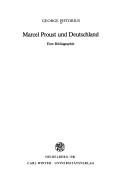 Cover of: Marcel Proust und Deutschland: eine Bibliographie