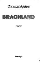 Cover of: Brachland by Christoph Geiser