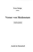 Cover of: Sven Stolpe berättar: Verner von Heidenstam.