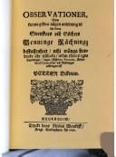 Observationer, som kunna gifwa någon anledning til dhe forna swenskars och göthers penninge rächningz beskaffenheet, uthi många hundrade åhr tillbaka, uthur theras egne handlingar, lager, afskeder, recesser, kiöpebreef, contracter och räkningar by Petter Dijkman