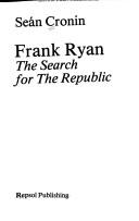 Cover of: Frank Ryan by Sean Cronin