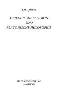 Cover of: Griechische Religion und platonische Philosophie