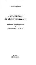 Cover of: Emmanuel Lévinas by Francis Guibal