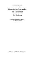 Cover of: Quantitative Methoden für Historiker: eine Einführung