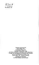 Cover of: Kleine politische Schriften