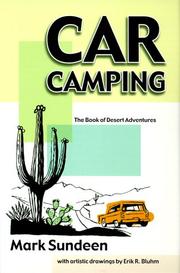 Cover of: Car camping by Mark Sundeen
