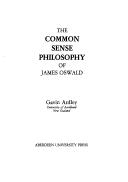 Cover of: The common sense philosophy of James Oswald