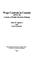 Cover of: Wage controls in Canada, 1975-1978