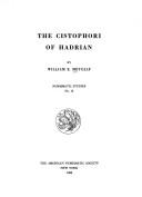 Cover of: The cistophori of Hadrian