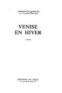 Cover of: Venise en hiver: roman