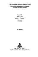 Cover of: Immanente Transzendenz: Georg Simmels Entwurf einer nach-christlichen Religionsphilosophie