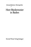 Herr Biedermeier in Baden by Konrad Krimm