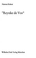 "Reynke de Vos" by Hartmut Kokott