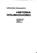 Cover of: Historia wojskowości