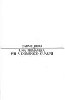 Cover of: Una primavera per a Domenico Guarini