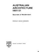 Cover of: Australian architecture, 1901-51: sources of modernism