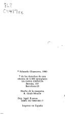 Cover of: Relatos de la fundación by Eduardo Chamorro