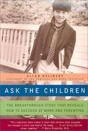 Ask the Children by Ellen Galinsky