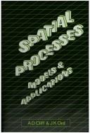 Cover of: Spatial processes: models & applications