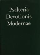 Cover of: Psalters der moderne devotie