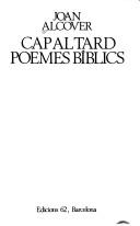 Cover of: Cap al tard ; Poemes bíblics