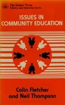 Cover of: Issues in community education by edited and introduced by Colin Fletcher and Neil Thompson.